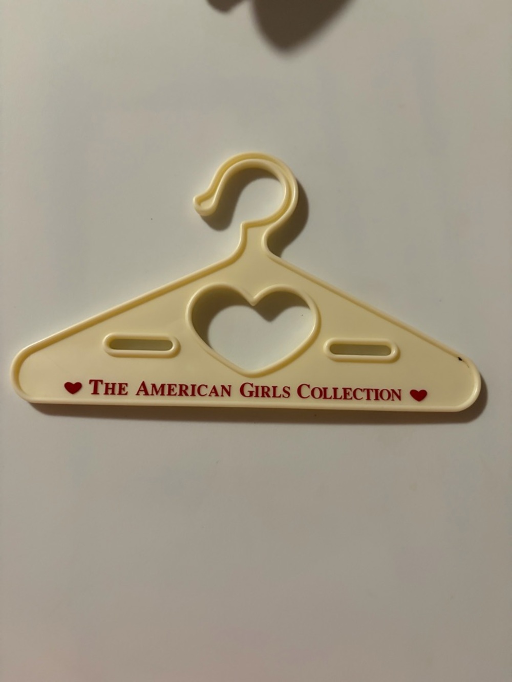 Vintage The American Girls Collection Cream Doll Hanger